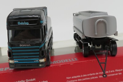 かがやき.W7 1/87 herpa VOLVO SCANIA 1/87 Herpa Volvo FH Gl. LNG F.A.Kruse Gardinenplanen