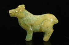 8.5CM Chinese Old Jade Carve Fengshui 12 Zodiac Year Dog Animal Amulet Pendant