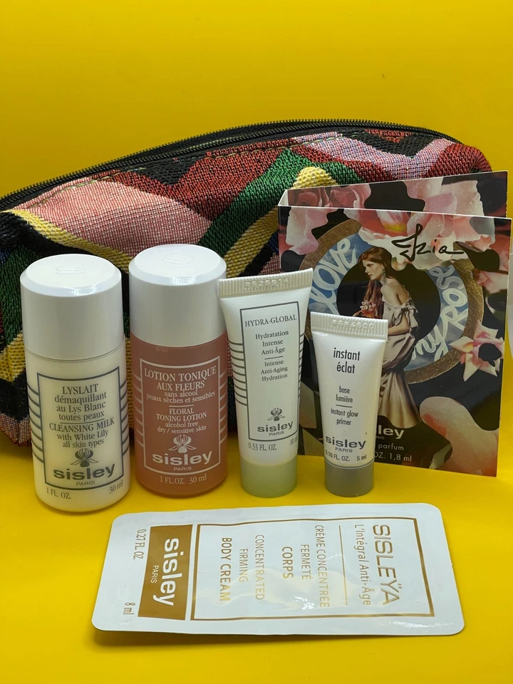 Sisley Set de Regalo Tamaño de Viaje en Bolsa 8 Piezas NUEVO Foto 3 de 4
