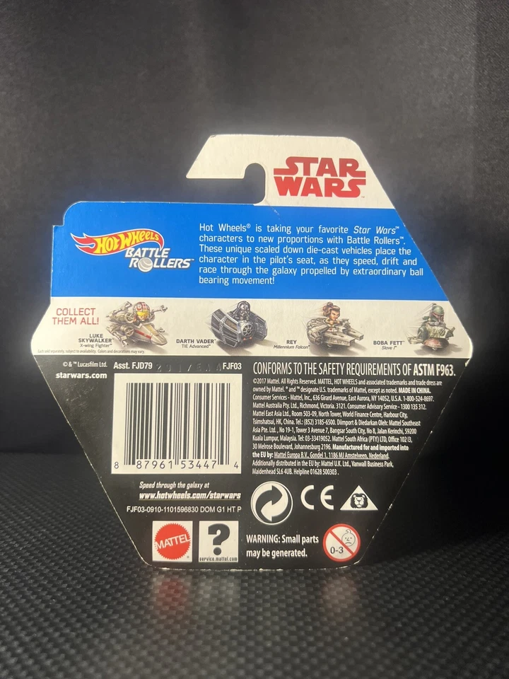 Mattel Hot Wheels Star Wars Battle Rollers Emperador Palpatine Imperial Shuttle Foto 2 de 2