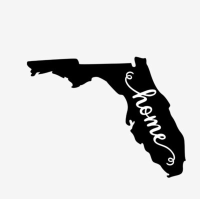 All 50 States Home State Map Outline with Flag Sticker, Decal, Vacation Sticker