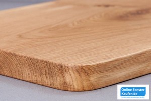 128 92 M Fensterbank Holz Eiche Astig Massiv 25 Cm Tief 120 Cm