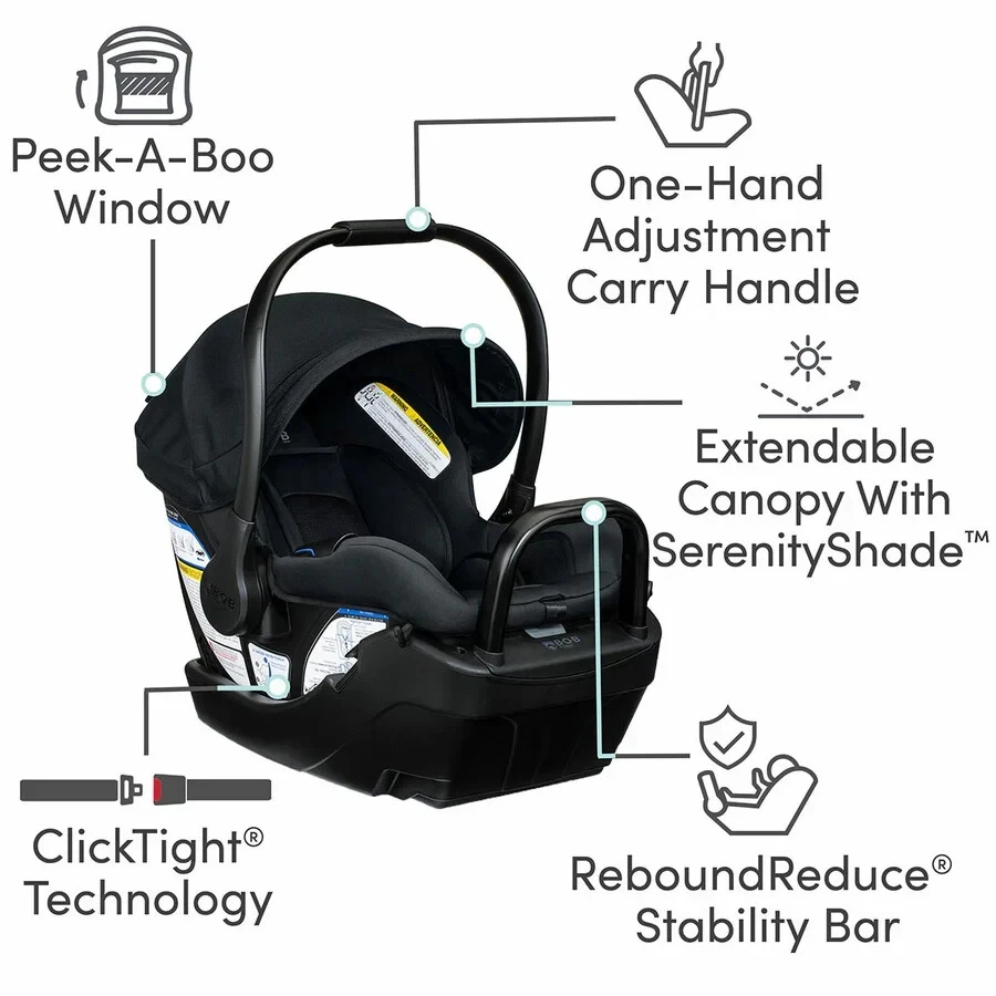 BOB 2025 Wayfinder Travel System, Nightfall (Open Box - New) - Image 4 of 4