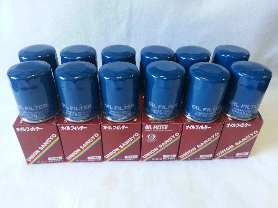 Union Sangyo OEM Oil Filter 15400-PLM-A01 12-Pcs for Honda & Acura - Image 2 of 3