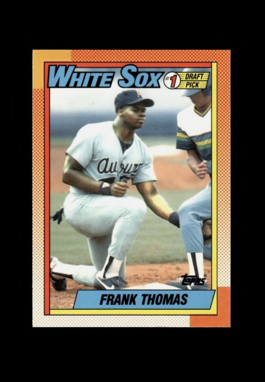 1990 Topps - Frank Thomas #414 Collector's Edition (Tiffany) (RC)