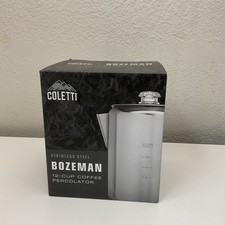 COLETTI  Stainless Steel Bozeman original Coffee Percolator (12 Cup)