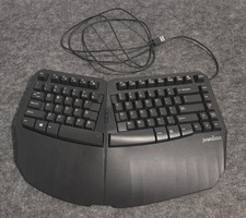 Perixx PERIBOARD-413 Black Ergonomic Split Keyboard Wired Tested Works