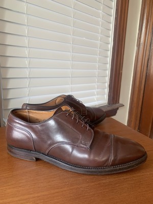 Alden 2160 Color 8 Shell Cordovan Straight Tip Blucher Alden 2160 Color 8 Shell Cordovan Straight Tip Blucher