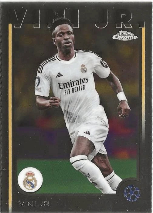 Topps Chrome UEFA 25枚限定 VINICIUS JUNIOR 2024-25 Topps Chrome Uefa Club Competitions - Vinicius Junior #7