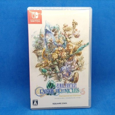 Switch FINAL FANTASY CRYSTAL CHRONICLES Remaster Edition With Box