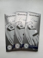 3 NEW TAYLORMADE TP FLEX GOLF GLOVES - MEN'S CADET SMALL WORN ON YOUR LH