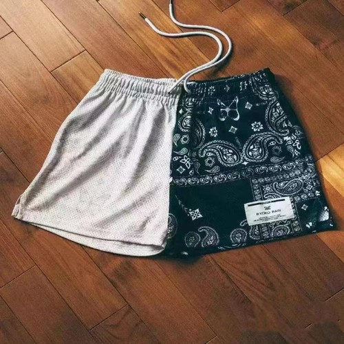 Pantaloncini sportivi unisex uomo giovane LA Infamous Bandana modello paisley maglia - Foto 40 di 40