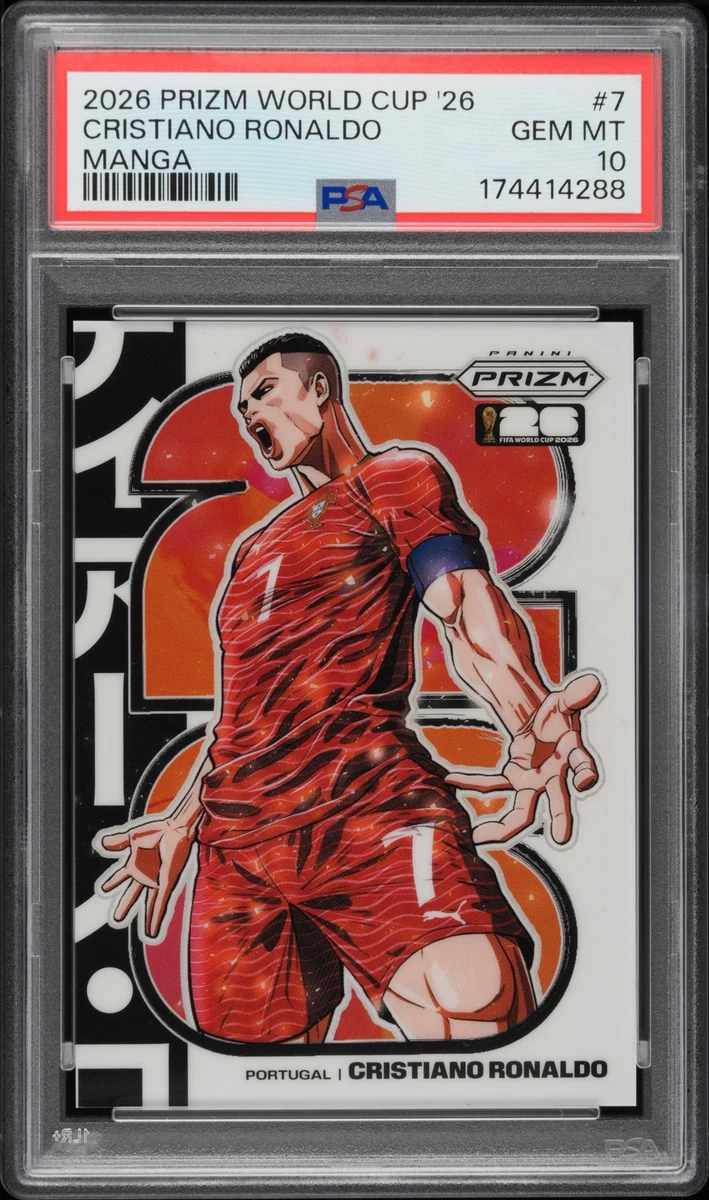 Panini Prizm Fifa World Cup 2026 Cristiano Ronaldo #7 for sale | eBay