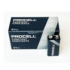 72 Duracell Procell Constant 9 Volt 9v Alkaline Batteries PC1604 (6LR61)