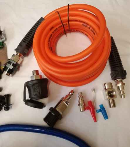 Compressore aria ARB alta portata 12 Volt con kit gonfiaggio pneumatici e manometro - Foto 4 di 5