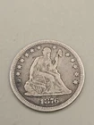 1876 Seated Liberty Silver Quarter 25C - Philadelphia Mint