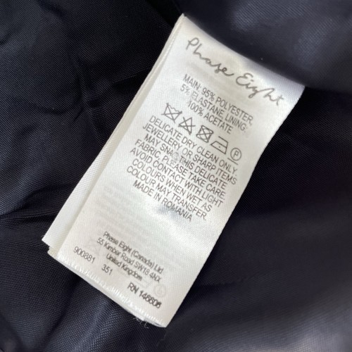 Phase Eight Tally Jacket Navy 16 Cropped Bolero Occasion Worn Once - Picture 4 of 8