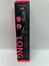 Wireless Selfie Stick L01s Enhanced Stainless Steel 7.3 - 27.5in iOS Android NEW