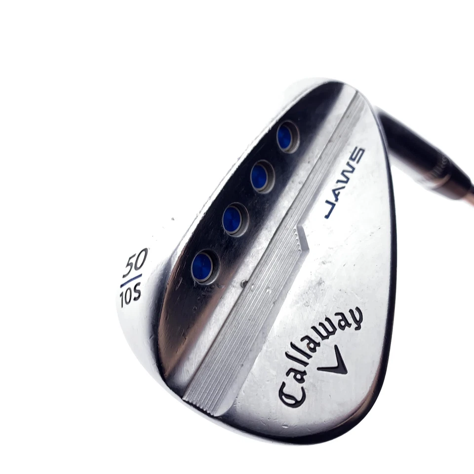 Used Callaway Jaws MD5 Platinum Chrome Gap Wedge / 50.0 Degrees / Stiff Flex - Image 2 of 4