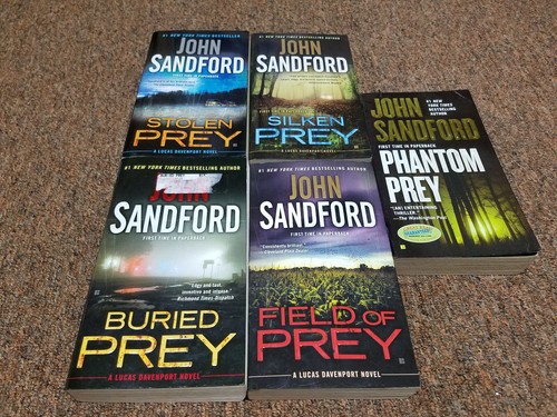 JOHN SANDFORD 5 special paperback bks SERIES; LUCAS DAVENPORT SILKEN PREY, BURIE - Imagen 6 de 6