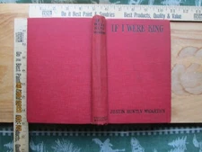 If I Were King -  Justin Huntly McCarthy 1929