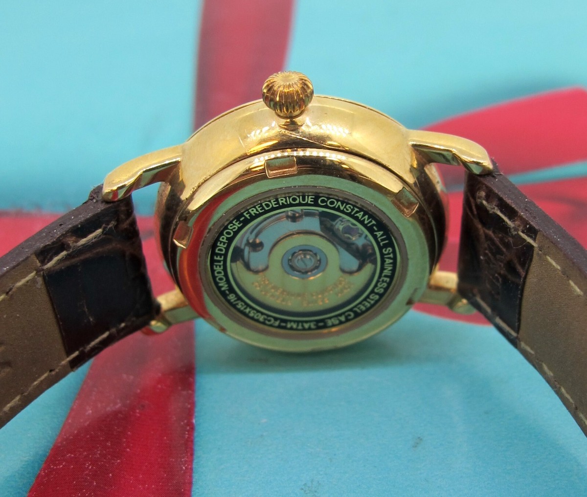 SYT様用A121frederique constant GENEVE ゴールド Frederique Constant Geneve Gold Tone Stainless Steel