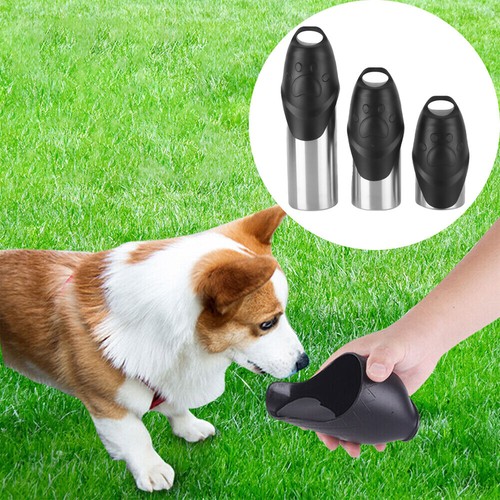 Trinkflasche für Hunde aus Edelstahl mit Trinknapf ideal für unterwegs 6-12 h - Bild 20 von 27