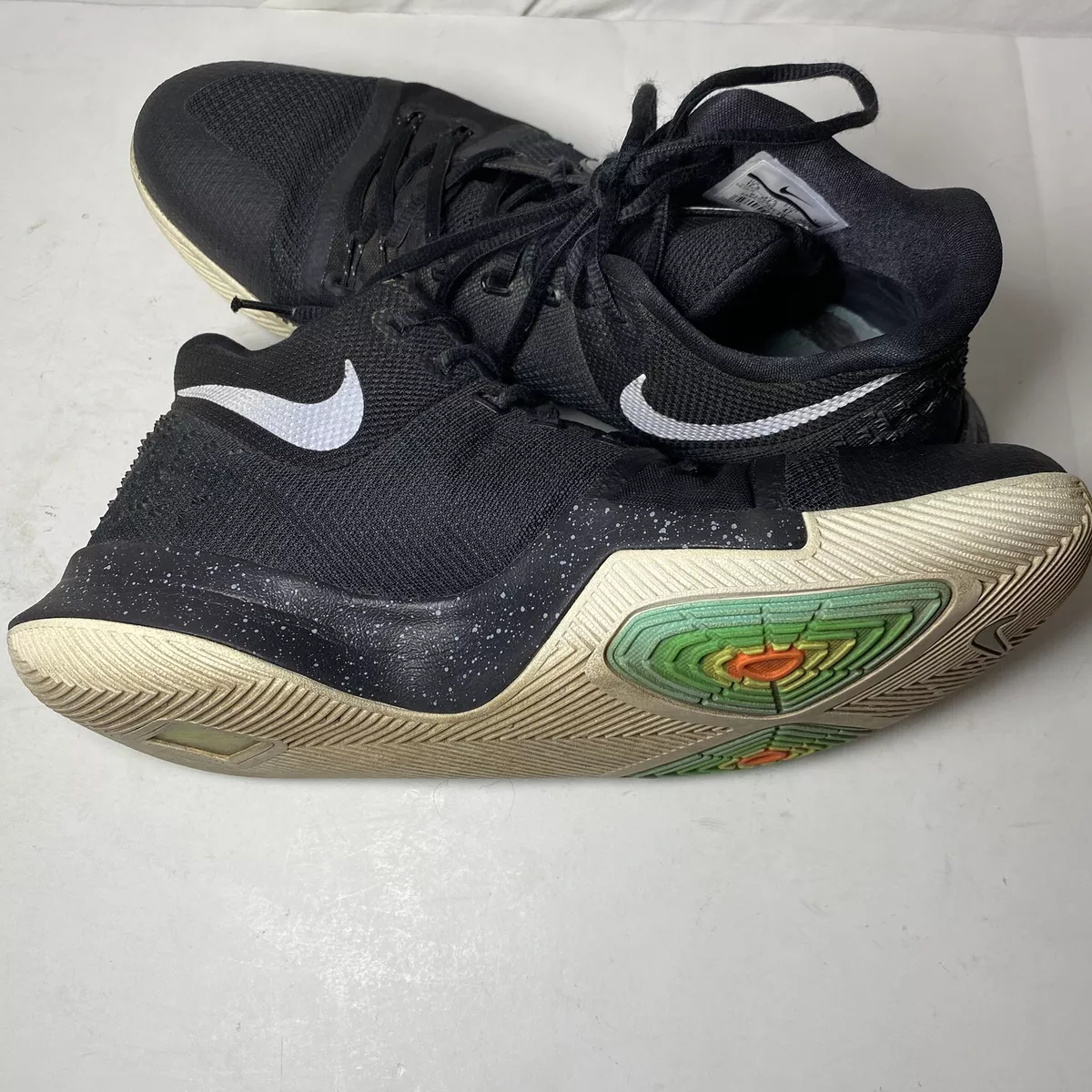Nike Kyrie 3 III Black Ice Metallic Silver 852395 018 Size 12.5 eBay