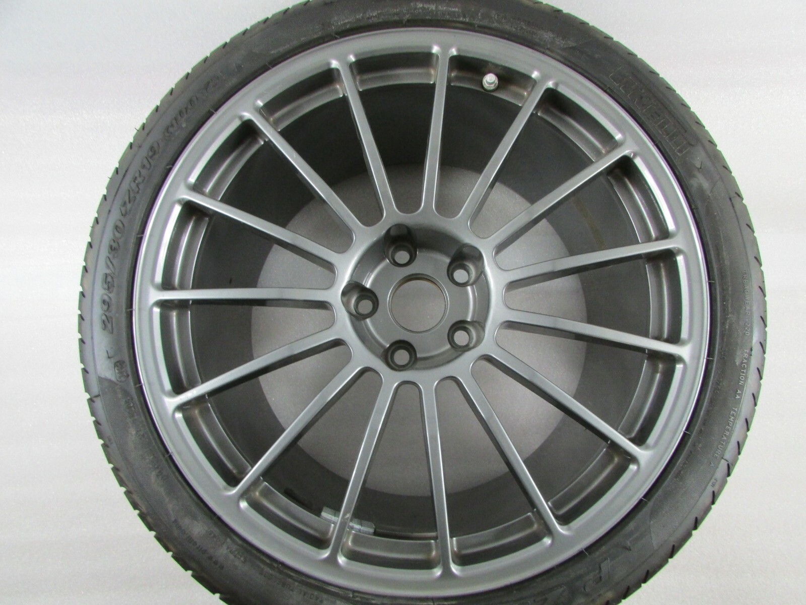 Lamborghini Gallardo, Rear Wheel, Scorpius Style, Grey, Used, P/N 400601025AL