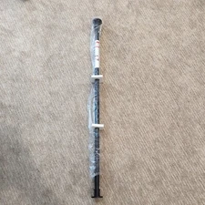 BRIOFOX Industrial Shower Curtain Rod - Never Rust Non-Slip 43-72 Inch Black