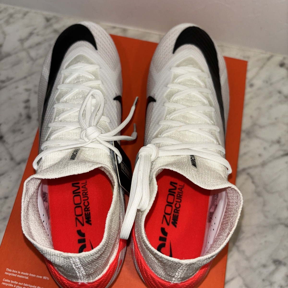 Nike Zoom Superfly 9 Elite SG-PRO P Size 8 Bright Crimson