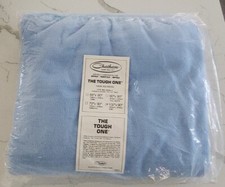 Vintage Chatham The Tough One 100 Polyester Blue Blanket 102 X 90 NOS