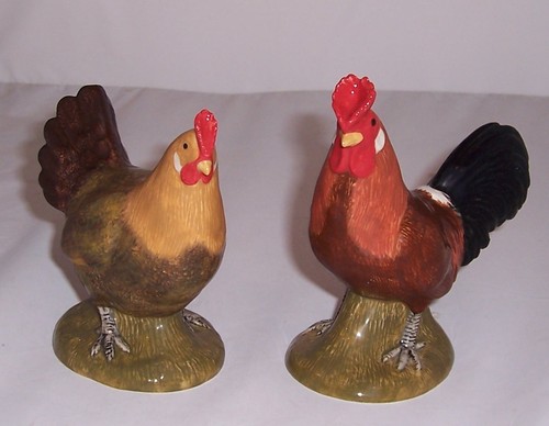 QUAIL Buttercup Hen and Cockerel figures - 第 1/1 張圖片