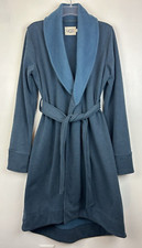 UGG Australia Robe Womens S Duffield Blue Belted Soft Cozy Warm Classy Read