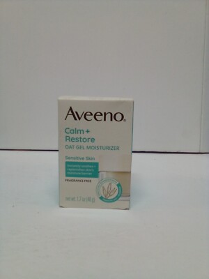 Aveeno Calm Restore Moisturizer fragrance Free Gel 1.7oz #840