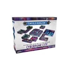 Tenfold Dungeon: Cyberpunk City Dungeon Tile Set D&D RPG Board Gale Force 9