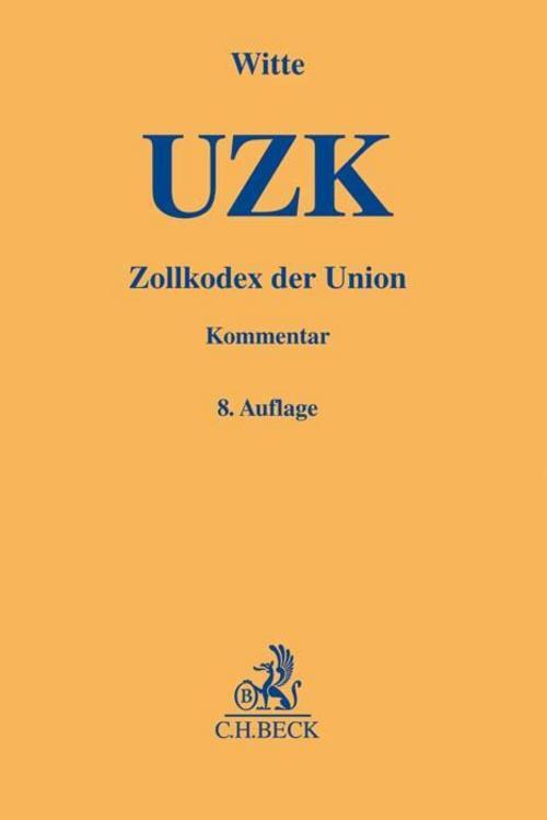Thumbnail - Zollkodex Der Union (uzk) Peter Witte