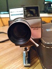 BELL  HOWELL 311 Super 8 Camera Autoload OPTRONIC EYE PERPETUA DRIVE f/1.9 Lens