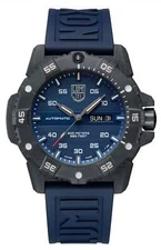Luminox Master Carbon SEAL Automatic CARBONOX+ Blue Rubber Mens Watch XS.3863