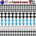 <!--F#f_0-->200x For Toyota Prado Door Trim Clips Screw Mounting Grommet Wheelarch Retainer<!--F/-->
