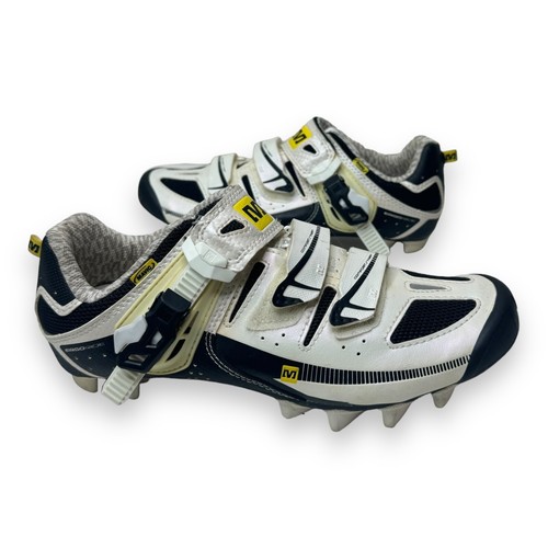 Mavic Scorpio MTB Cycling Shoes women's 7.5 (EU39 1/3) UK 6 White Likenew EUC - Picture 7 of 15