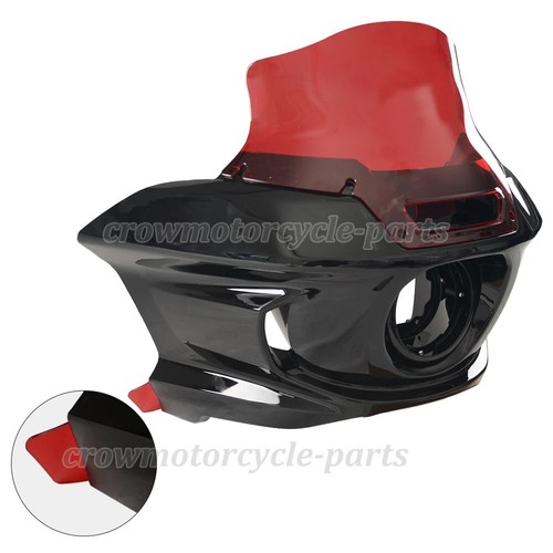 Headlight Fairing Air Deflector Accessory Fit For Harley Low Rider ST FXLRST 117 - Picture 2 of 15