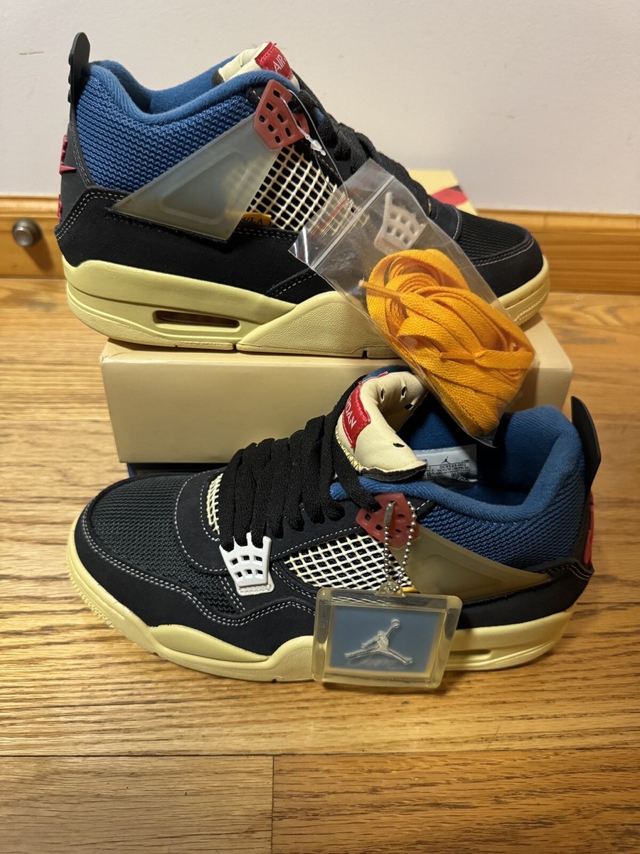 New DS Nike Air Jordan 4 Retro X Union LA Off Noir Men Size New DS Nike Air Jordan 4 Retro X Union LA Off Noir Men Size
