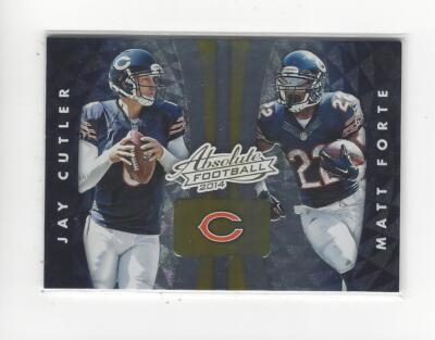 2014 Absolute Quads Jay Cutler/Matt Forte/Brandon Marshall/Alshon Jeffery Bears