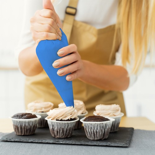 Blue Icing Piping Bags Disposable Savoy for Decorate Cakes & Pastries 21" - Picture 7 of 7