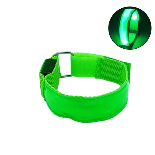 Led Wristbands Light For Runner Running Riding Glow Adjustable Usb Charging - Picture 14 of 18