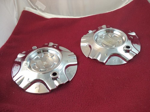 Incubus Wheels Chrome Custom Wheel Center Caps # EMR500-CAR-CAP SET OF TWO - Picture 3 of 4