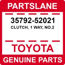 35792-52021 Toyota OEM Genuine CLUTCH, 1 WAY, NO.2