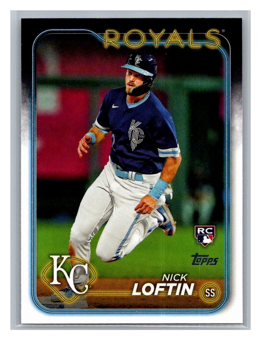 2024 Topps Series 2 - #506 Nick Loftin (RC)