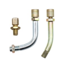 Motorcycle Carburetor Screw Guide Elbow Tube 3 Set For Dellorto Phbg Zsk Carb